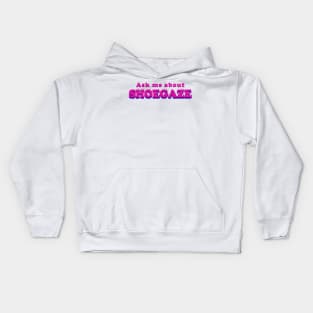 Ask me about SHOEGAZE - Music T shirt Kids Hoodie